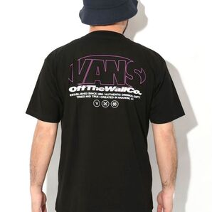 VANS Tシャツ バックプリント ブラック