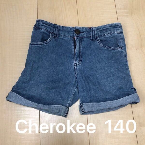 チェロキー Cherokee デニム ショート パンツ キッズ 140 ジーンズ デニムハーフパンツ
