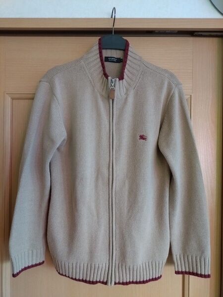 BURBERRY BLUE LABEL ニットジャケット ベージュ 2サイズ(M〜Lサイズ)