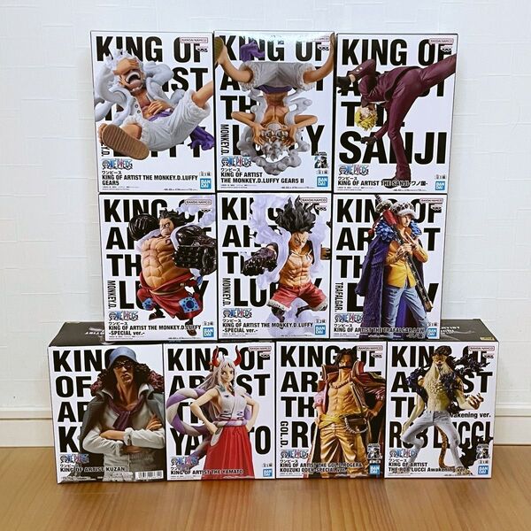 ワンピース KING OF ARTIST 10体 まとめ売り ギア5 ニカルフィ