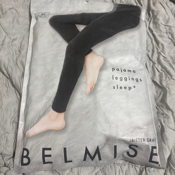 BELMISE ベルミス パジャマレギンス LLビターグレー