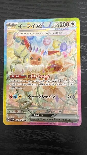 イーブイex SAR テラスタルフェスex