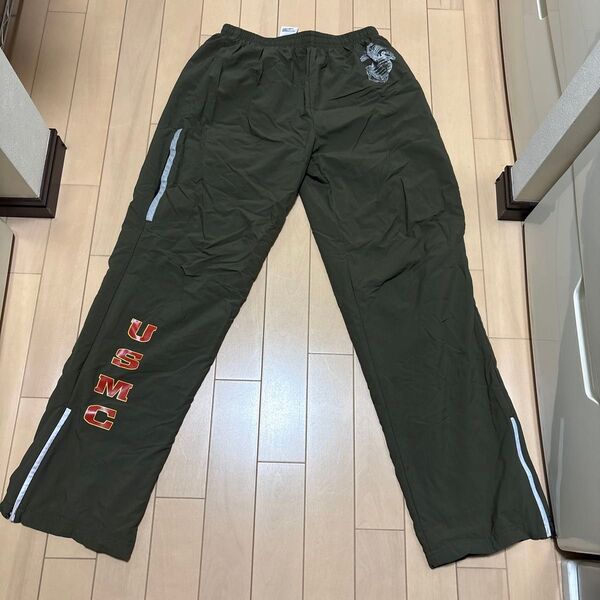 NEW balance ニューバランス USMC トレーニングパンツ オリーブグリーン メンズ
