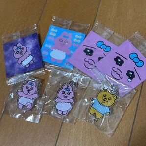 おぱんちゅうさぎ チャーム ステッカー