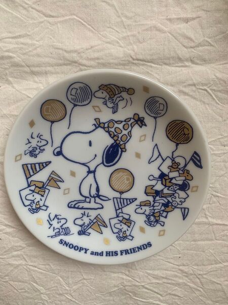 スヌーピー タウンノベルティ豆皿