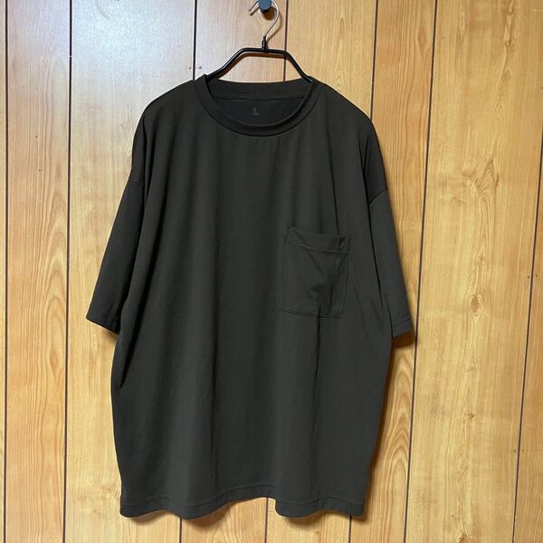 ムジラボ Tシャツ 茶色 無印良品 無印 MUJI