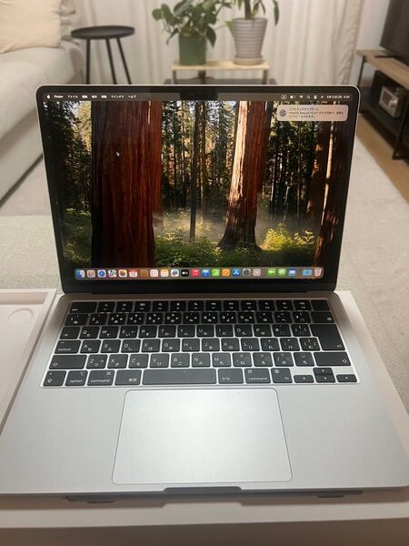 【美品】MacBook Air M2 13インチ16GB 256GB シルバー Apple Air
