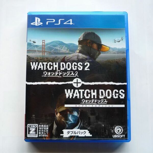 【PS4】 ウォッチドッグス1+2 ダブルパック