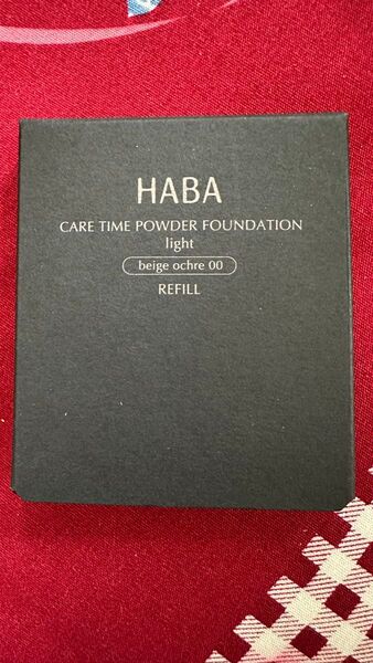 HABA ケアタイムパウダーファンデーション ライト ベージュオークル00 リフィル