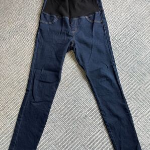 サイズM マタニティ デニム ジーンズ スキニー