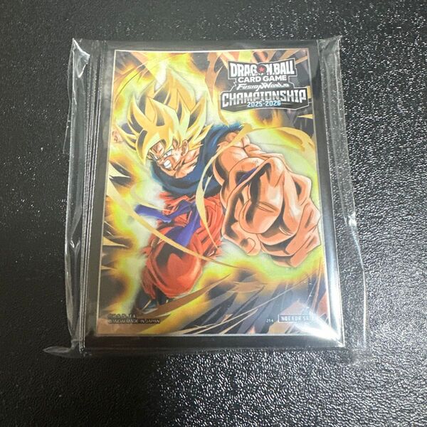 ドラゴンボールフュージョンワールド エリア予選 上位記念品 スリーブ