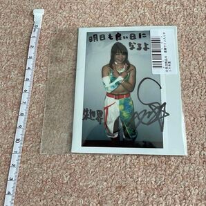 ☆〜6月17日☆ STARDOM スターダム 朱里 直筆サイン入りチェキ