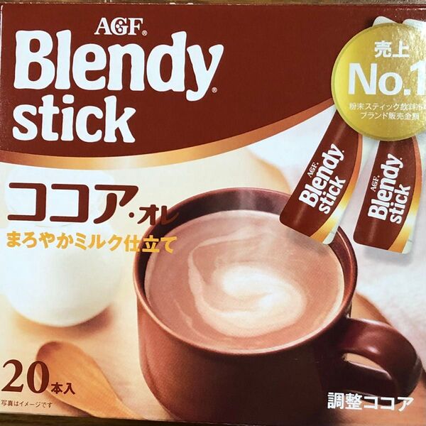 AGF Blendy stick ココア・オレ まろやかミルク仕立て 20本