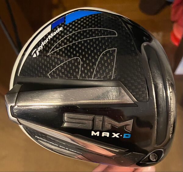 TaylorMade SIM MAX D ドライバー10.5度&NSDRユーティリティ4U(21度) 交換レンチ・ヘッドカバー付