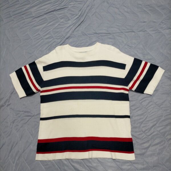 BEAMS メンズ 半袖 サマーコットンセーターSサイズ