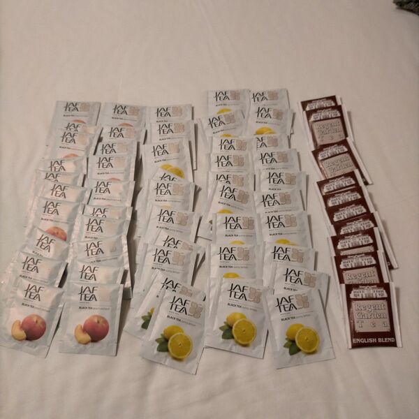 jafteaフレーバー紅茶 2種/50 Regent Garden Tea/10、合計60ティーバッグ