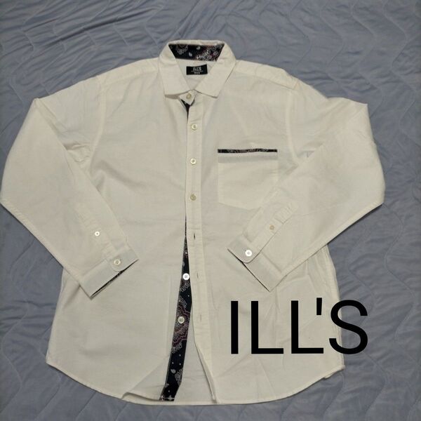 ILL'S メンズ 長袖シャツ Lサイズ