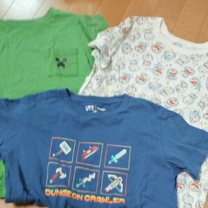 ユニクロ ドラえもん マインクラフト 3枚セット 150サイズ