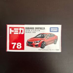 新品未使用 廃盤 トミカ スバル インプレッサ 絶版