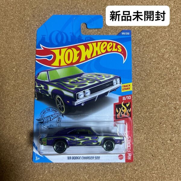 新品未開封 ホットウィール '69 DODGE CHARGER 500 HotWheels ダッジ チャージャー