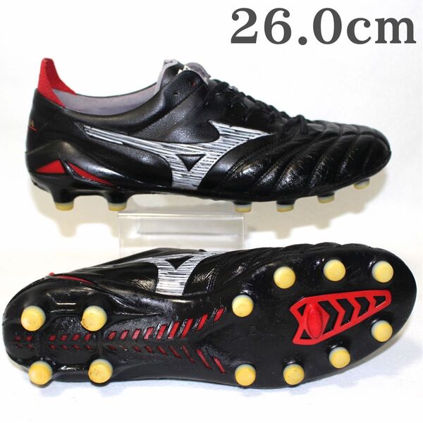 モレリアネオ 4 JAPAN 26cm ブラック 黒 MORELIA NEO