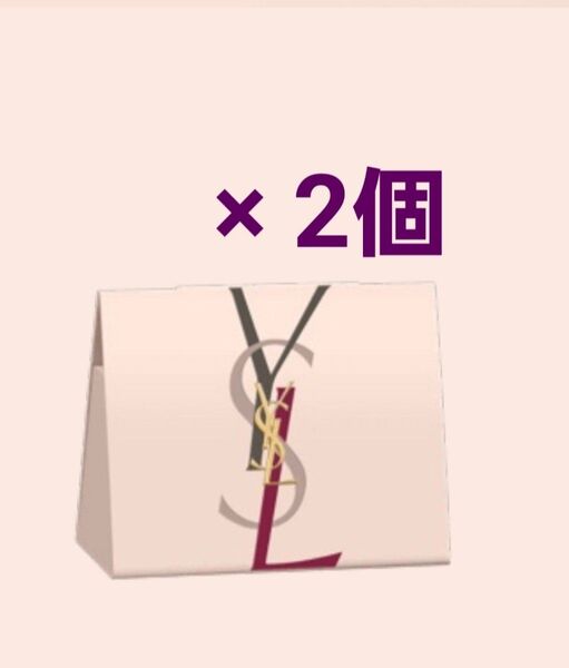 イヴ・サンローラン 2025年春限定 リップバッグ ギフトボックス ラッピング