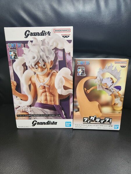 ワンピース フィギュア ルフィ ギア5 2体セット 未使用