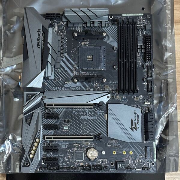 ASRock Fatal1ty X470 GAMING K4 (MB4394) AMD X470チップセット搭載ATXマザーボード