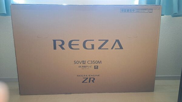 【新品未開封】REGZA☆レグザ☆50V型 C350M 4K液晶テレビ☆2025年式