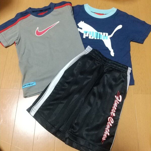 NIKE 半袖Tシャツ 100cm PUMA 半袖Tシャツ 100cm ハーフパンツ 100cm ジャージ