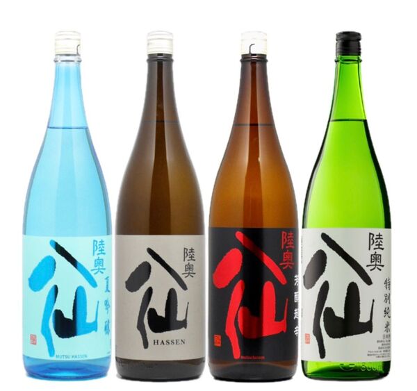 日本酒 陸奧八仙 4本 1800ml