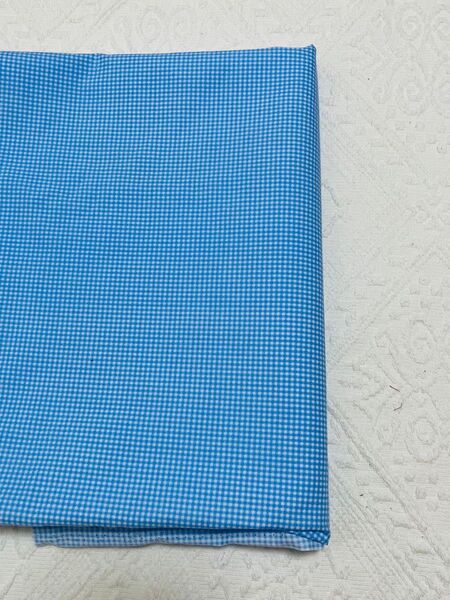 訳あり 綿 コットン 生地 キンガム チェック柄 巾114cm×2M ハンドメイド