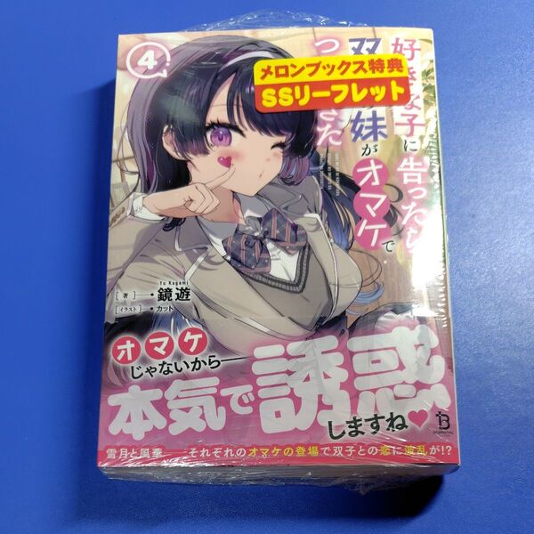 好きな子に告ったら、双子の妹がオマケでついてきた 4 (ブレイブ文庫 か-01-04) 鏡遊/著