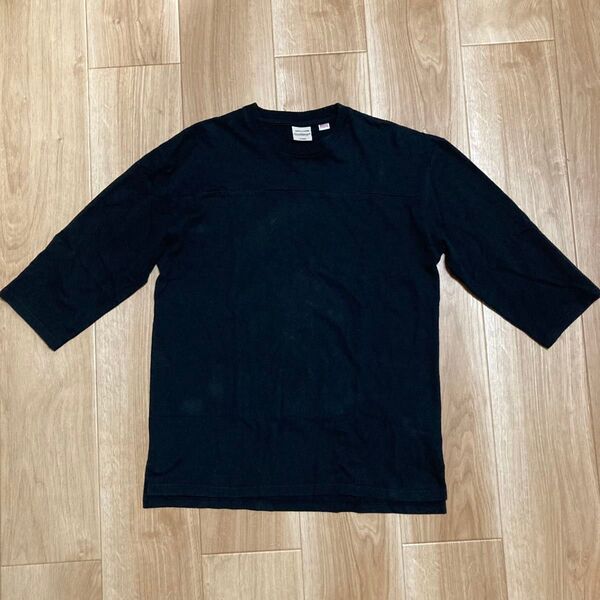 Goodwear 七分袖Tシャツ ブラック XL