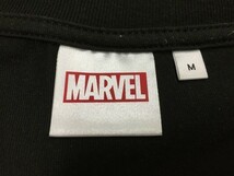 【コラボ】 GU × MARVEL ジーユー×マーベル M レディース Tシャツ 『GHOSTRIDER』 ゴーストライダー 丸首 半袖 ポリ×綿 ブラック 黒_画像4