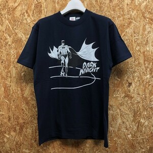 Batman バットマン Mサイズ メンズ Tシャツ サッカー 鹿島アントラーズ 『KASHIMA FOOT BALL DREAM!!』 丸首 半袖 綿100% ネイビー 紺