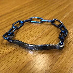 titanium Rainbow rock Chain チタンブレスレット バングル 最終値引き価格 在庫処分価格 お買い得品