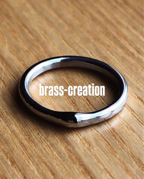titanium ring “雫” チタンリング 指輪