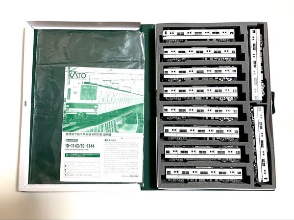 送料無料&冷房化改造特製品!KATO 営団地下鉄 千代田線 6000系 10両セット 10-1143 10-1144 東京メトロ