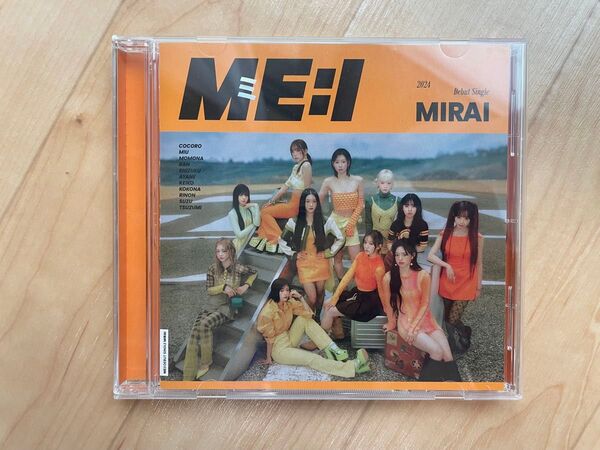 ME:I デビューシングル MIRAI CD