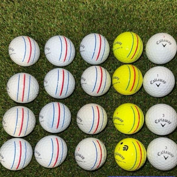 キャロウェイ(A)22球ロストボール キャロウェイ SOFT クロムソフト Chrome 特A サッカーボール Callaway