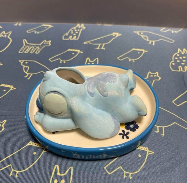 「リロ&スティッチ」 エコ加湿器 卓上 陶器 気化式 気化式 スティッチ