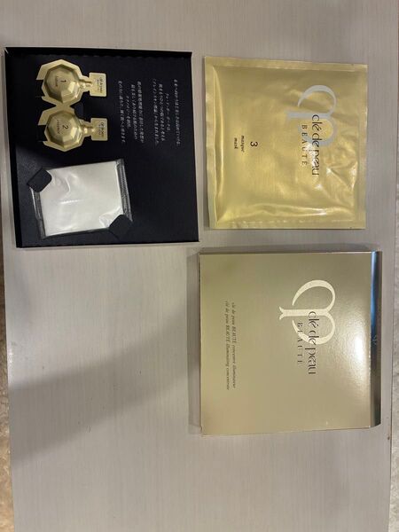 cl de peau BEAUT コンサントレイリュミナトゥール×2セット クレドポーボーテ シートマスク 美容液 除去化粧水