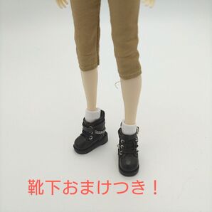 シチリアの追憶使用可能チェーンブーツ 黒 靴下付き!