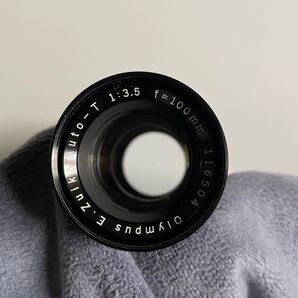 オリンパス E.Zuiko Auto-T 100mm F3.5 オールドレンズ