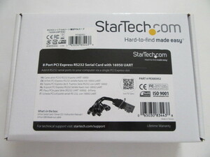 * новый товар *StarTech*PCIe подключение RS-232C 8 порт расширение I/F карта *PEX8S952