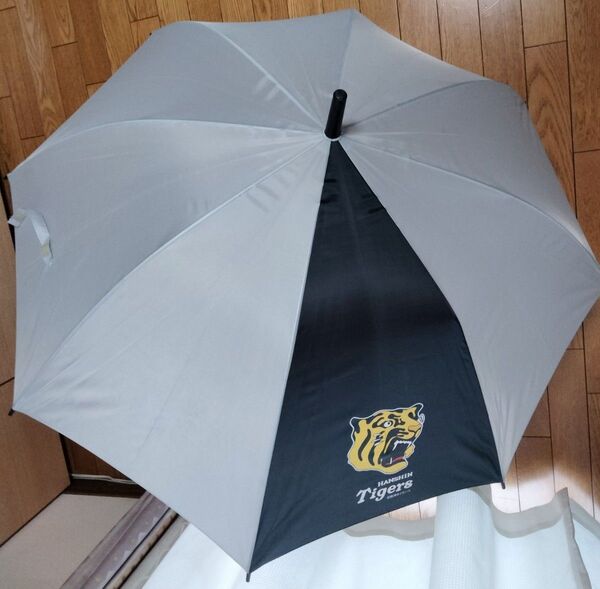 【非売品】2003年 阪神優勝☆阪神タイガース ジャンプ傘 雨傘 資生堂 グッズ