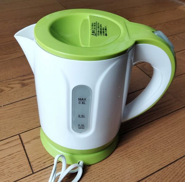 電気ケトル(PK-08LGL) 0.8L《中古品》