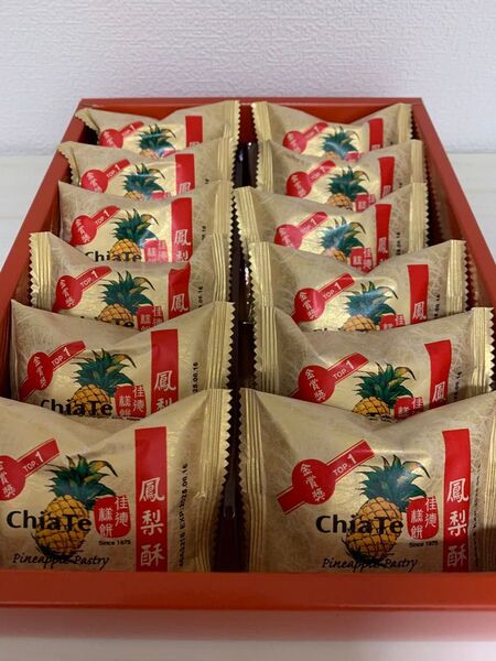 台湾 佳徳 ChiaTe 鳳梨酥 パイナップルケーキ 12個入り 賞味期限2025/06/16