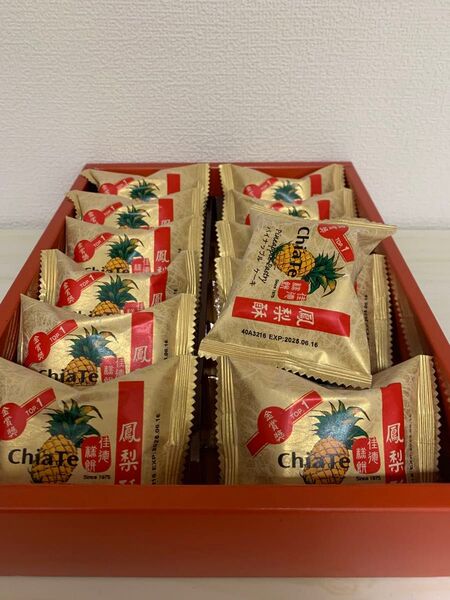 台湾 佳徳 ChiaTe 鳳梨酥 パイナップルケーキ 12個入り 賞味期限2025/06/16